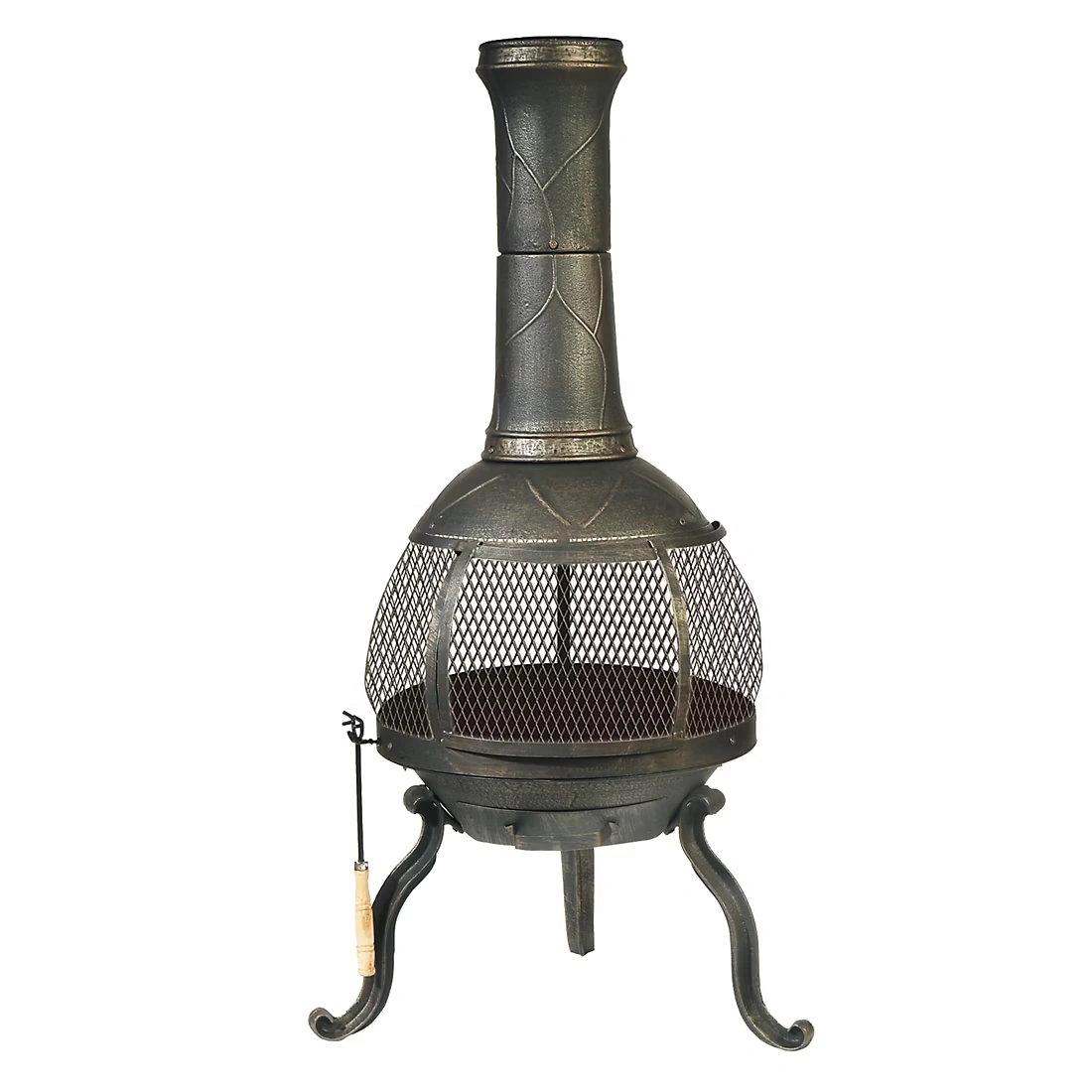 Deckmate Sonora Chimenea - Brushed Gold