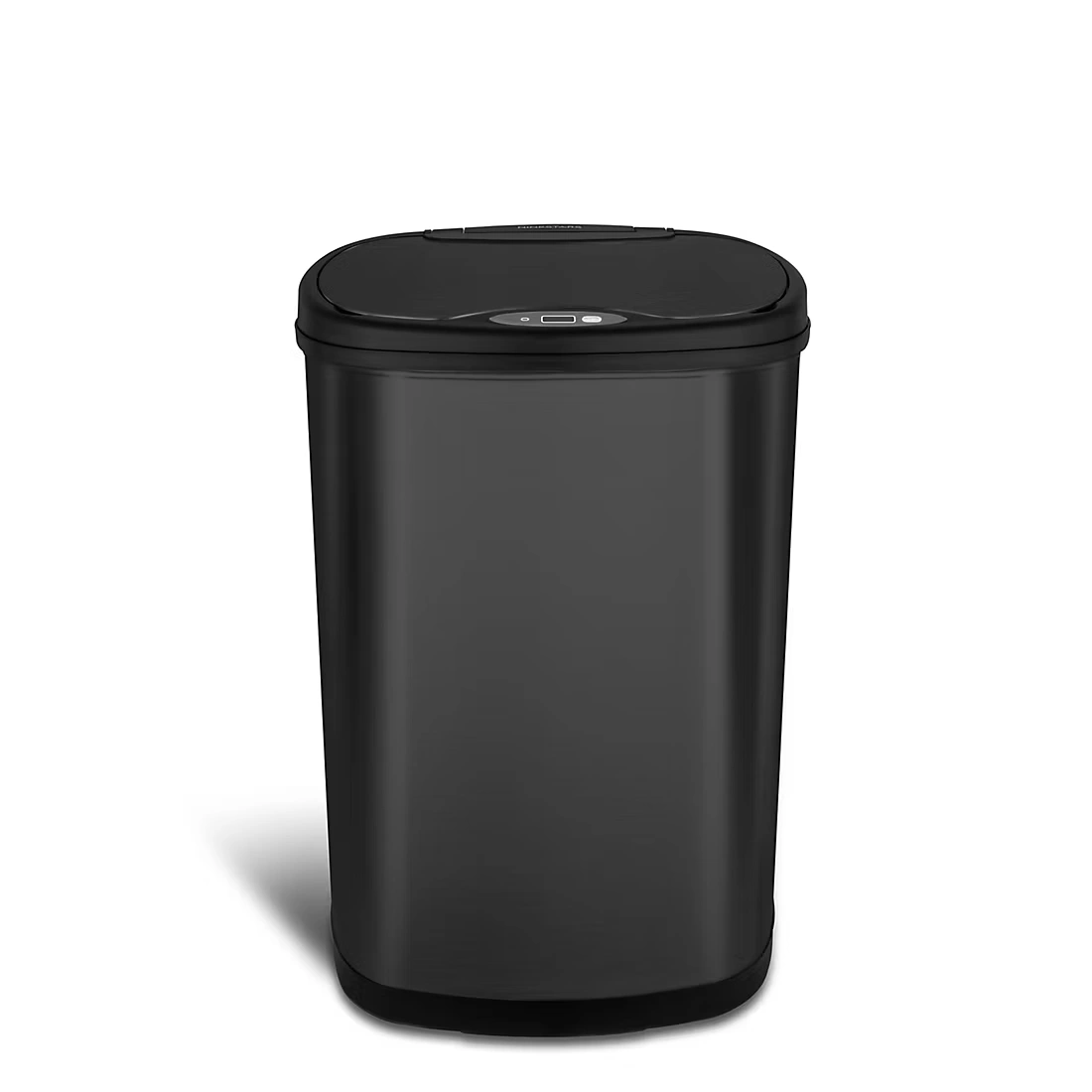Nine Stars 13.2-Gal. Stainless Steel Sensor Trash Can - Black 5 Nine Stars 13.2-Gal. Stainless Steel Sensor Trash Can - Black