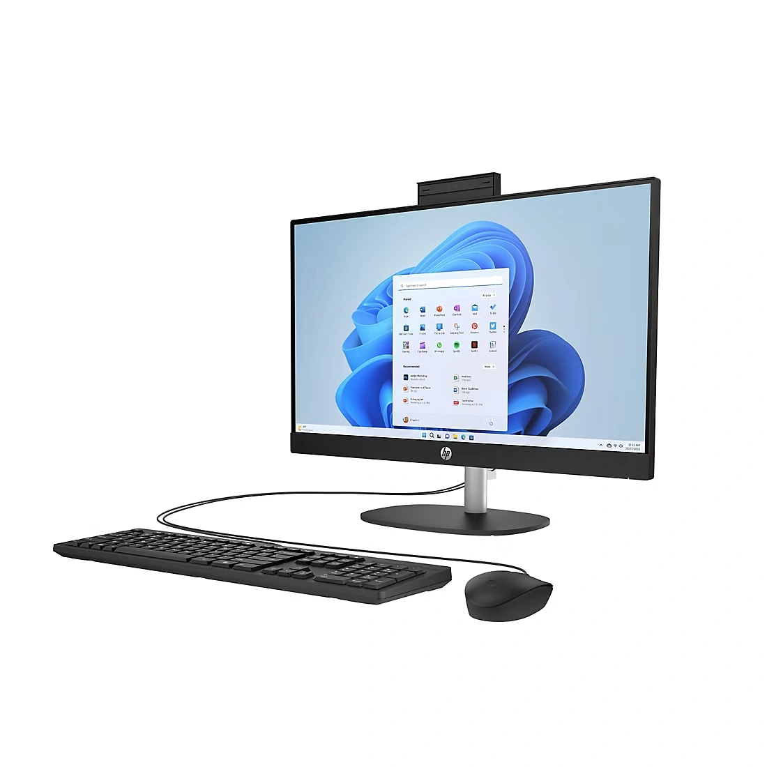 HP 23.8\" All-in-One Desktop PC, AMD Ryzen 5, 16GB RAM, 512 GB SSD