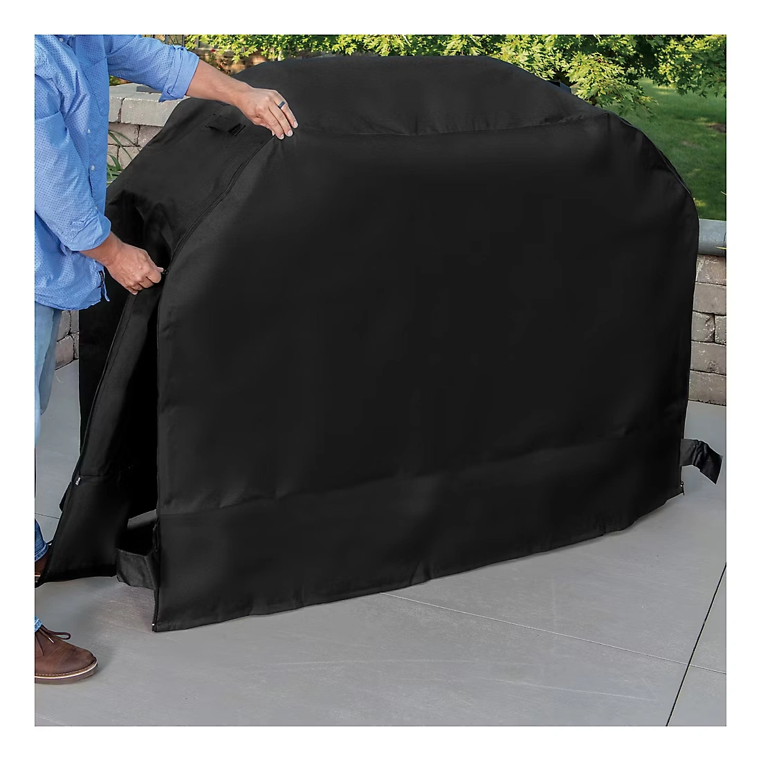 Berkley Jensen 65\" Universal Grill Cover - Black