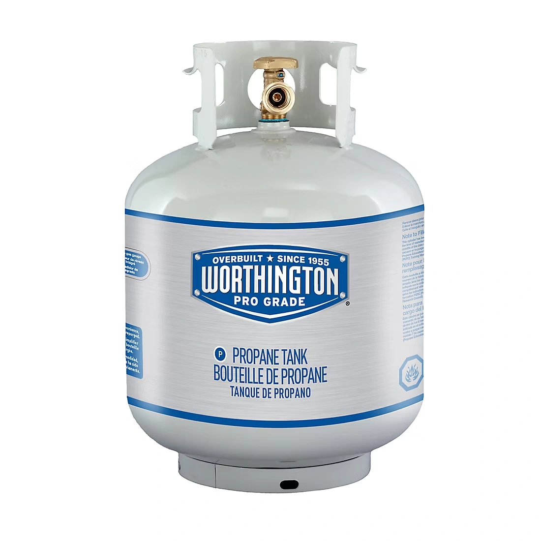 Worthington Industries Pro Grade 20 lb. Refillable Steel Propane Tank